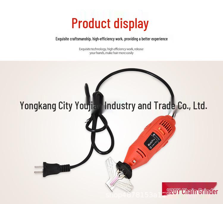 Variable Speed Electric Chainsaw Chain Sharpener and Grinder