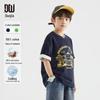 Duoduo Boys' Cooling Cotton Graphic T-Shirt