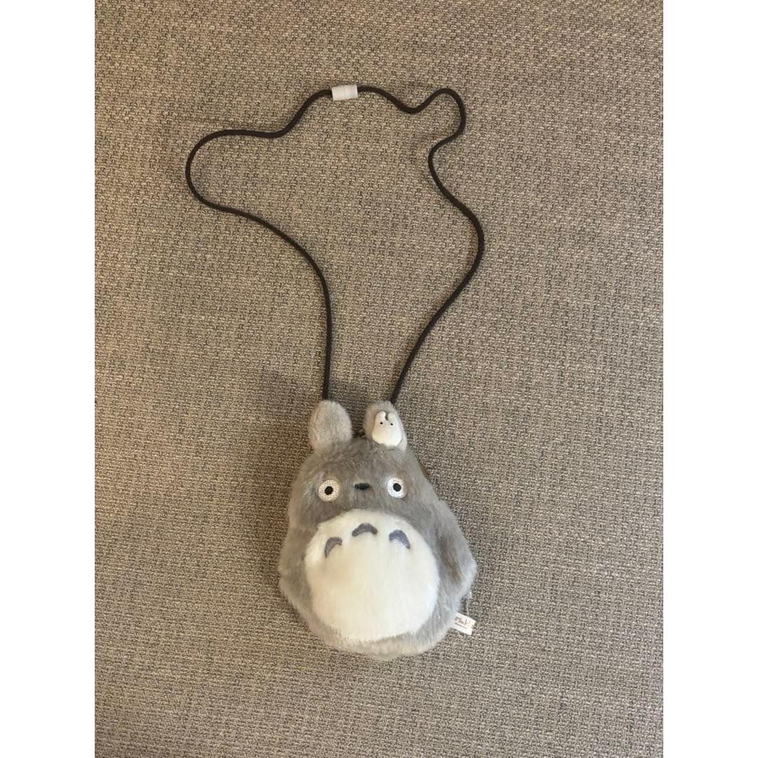 Totoro stuffed toy shoulder pouch