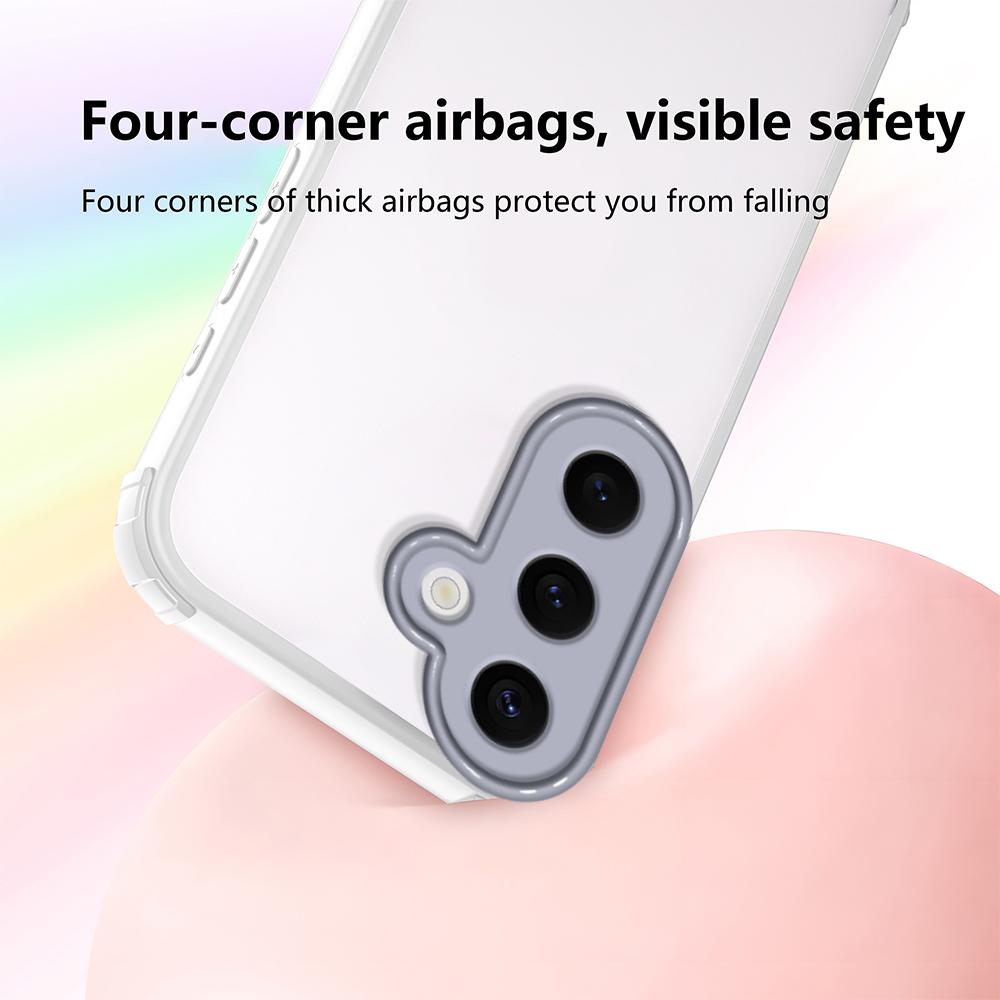 For Samsung Galaxy S25 FE Case Reinforced Corner Shockproof TPU + Acrylic Phone Cover