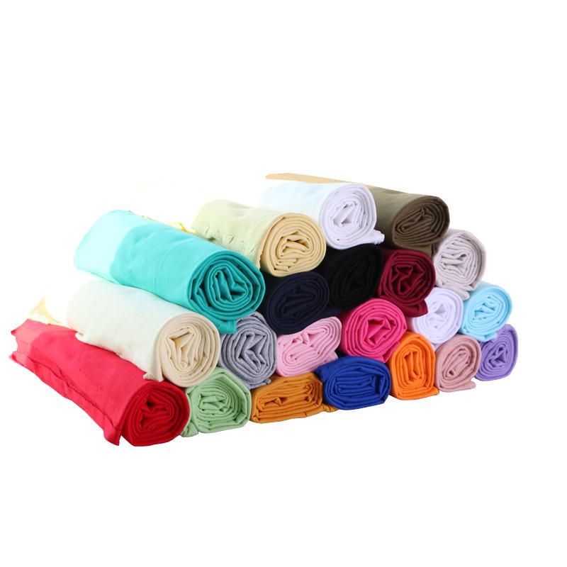 All Cotton Plain Knit Fabric Summer Baby Short Sleeved Thin Jersey Jacket Inner Lining Home Dress DIY Fashionable Sewing Cloth