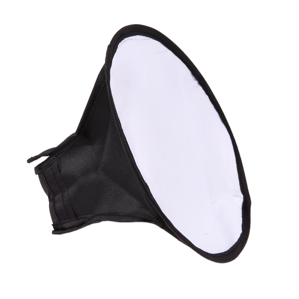20cm Round Flash Softbox for Diffuser Speedlight Photography Canon