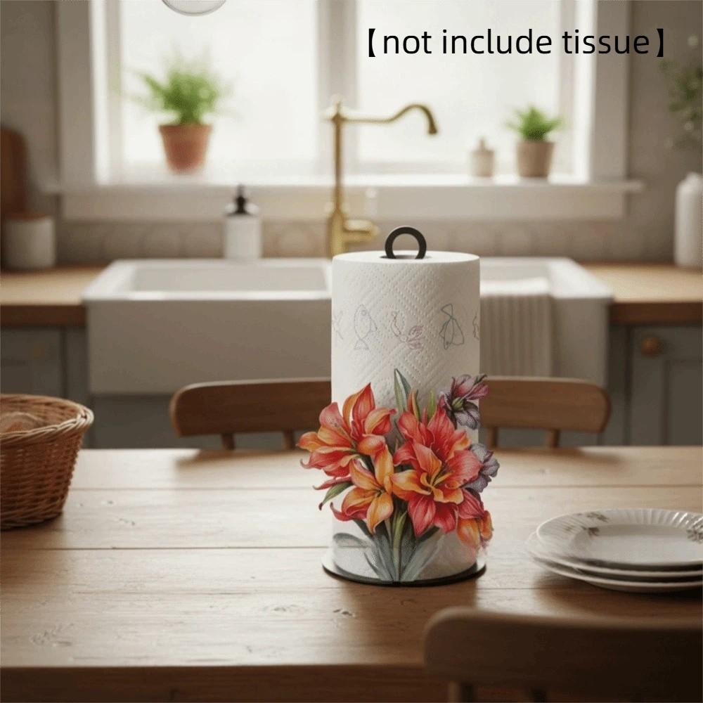 Držák na papírové utěrky Králík Stojan na ubrousky Ovoce Vertikální Stojan na ubrousky na pult