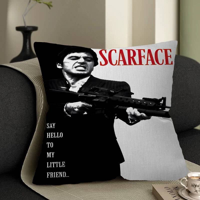 Movie SScarfaceS Personalized picture text home decorative pillows Household Gifts xcm