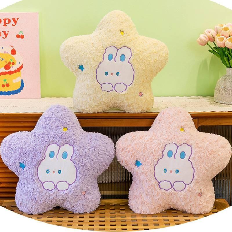 Stars And Moon Plush Toy Cartoon Stuffed Doll Room Sofa Decoration Kids Gift