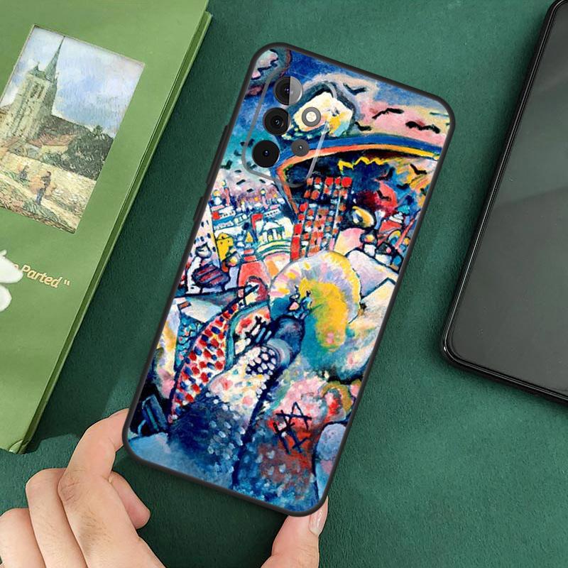 

Wassily Kandinsky Abstract Artistic Case For Samsung Galaxy A54 A12 A22 A32 A52 A72 A52S A14 A70 A51 A71 A33 A53 A73 Cover Samsung A51 4G