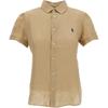 Polo Slim Fit Short Sleeve Button Down Shirt Women Shirts 211973366-507