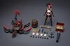 Border Model Pirate Captain Queen Anne Plastic Model BA003 Approximately 17cm Tall Non-Scale Pre-Colored (Person)