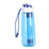 750ml Water Filter Bottle Activated Carbon Fiber Filter Portable Water Filter Bottle for Outdoor Spo