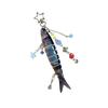Accessorio Pesce Realistico Portachiavi alla Moda Texture Resina Portachiavi Pesce Adatto per Feste e Abbigliamento Casual