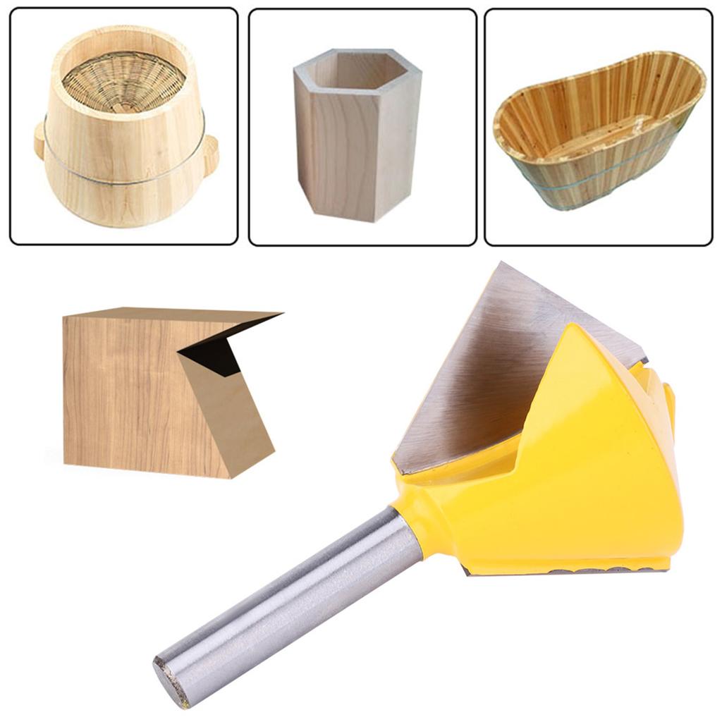 Polygon Vogelschnabel Fräser 8mm Schaft Holzbearbeitung Fräser12 Seite