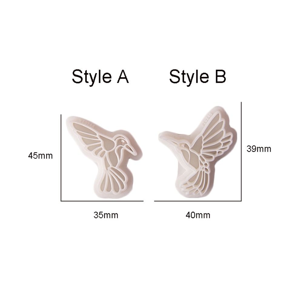 3D Jewelry Making Mold Soft Pottery Cutting Die Kingfisher Polymer Clay Cutter Mold  Jewelry Making
