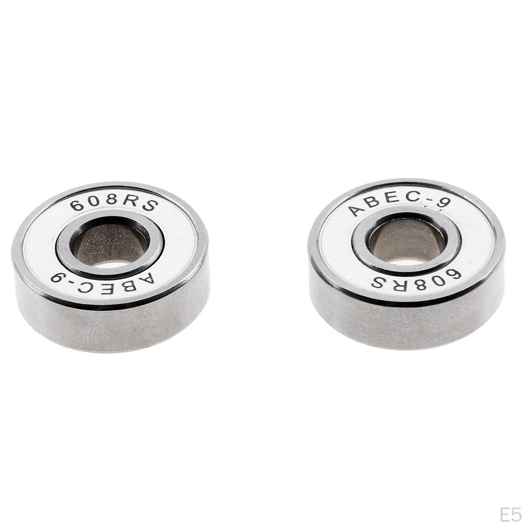 ABEC9 608RS Roller Skate Wheel Bearings Skatebaord Longboard Pack of 10