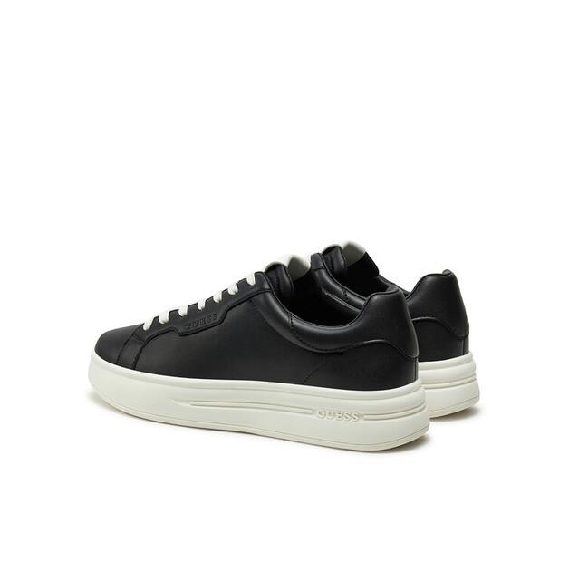 Men's Guess Winno Fmpwin Ele12 Black Sneakers