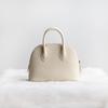 Fashion First-layer Cowhide Shell Bag, Bowling Bag, Mini Leather Women's Bag, Commuter Versatile Portable Shoulder Messenger Bag
