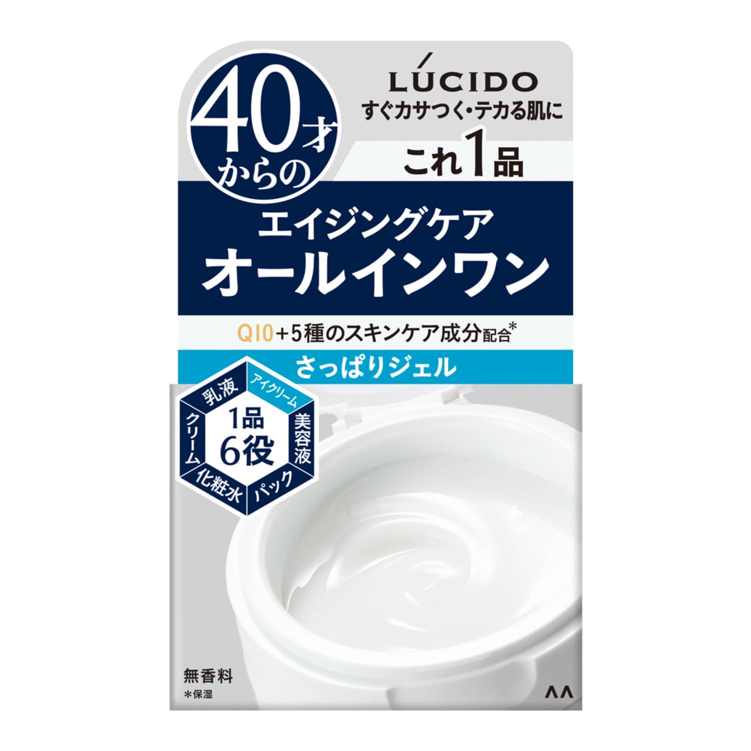 

LUCIDO Perfect Skin Gel для мужчин старше [Увлажняющий все в одном 40]