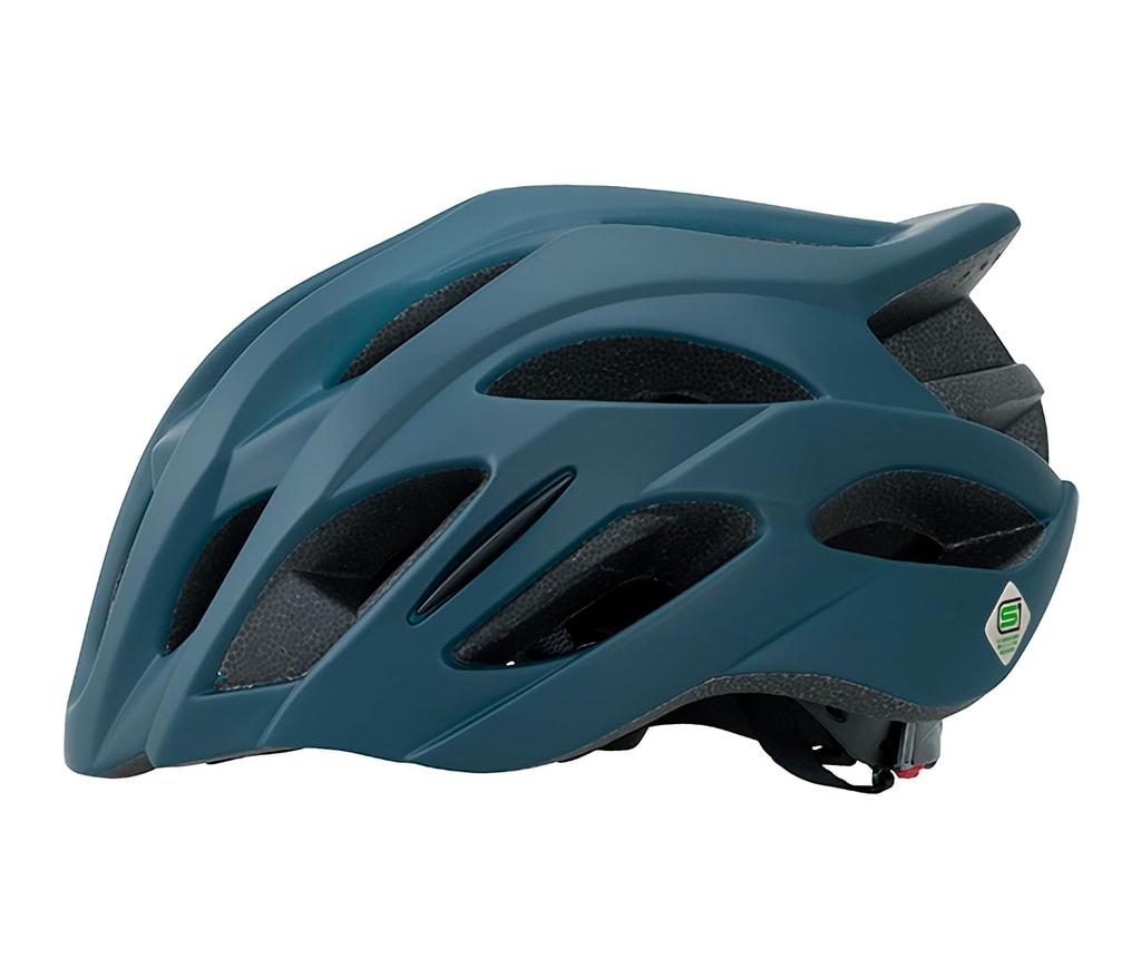 Sports Helmet Matte Blue SG Standard for Cycling P.S. (M/L) (58-61cm)