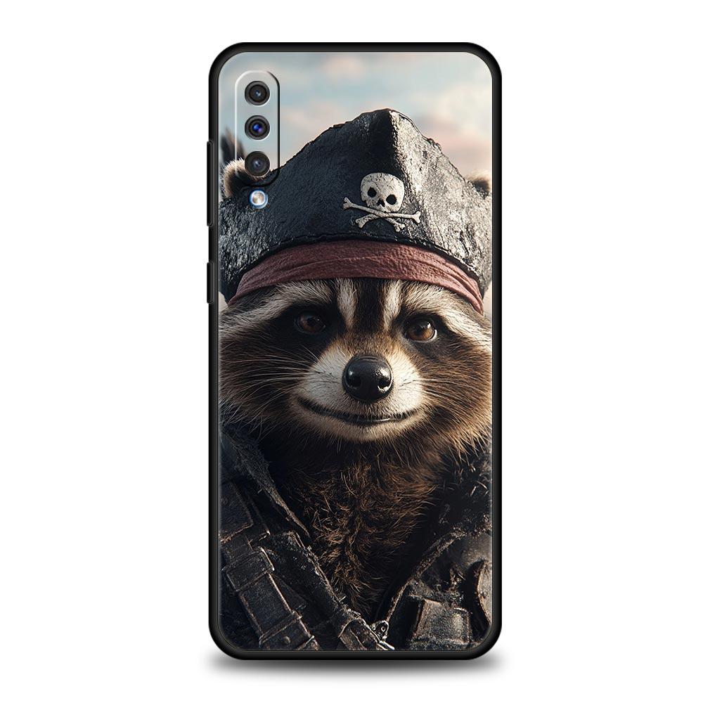 Mapache Phone Case for Samsung Galaxy A56 A36 A26 A16 A34 A24 A42 A22 A20 A12 A40 A30 A10 5G Soft TPU Cover Shell Fundas Capas