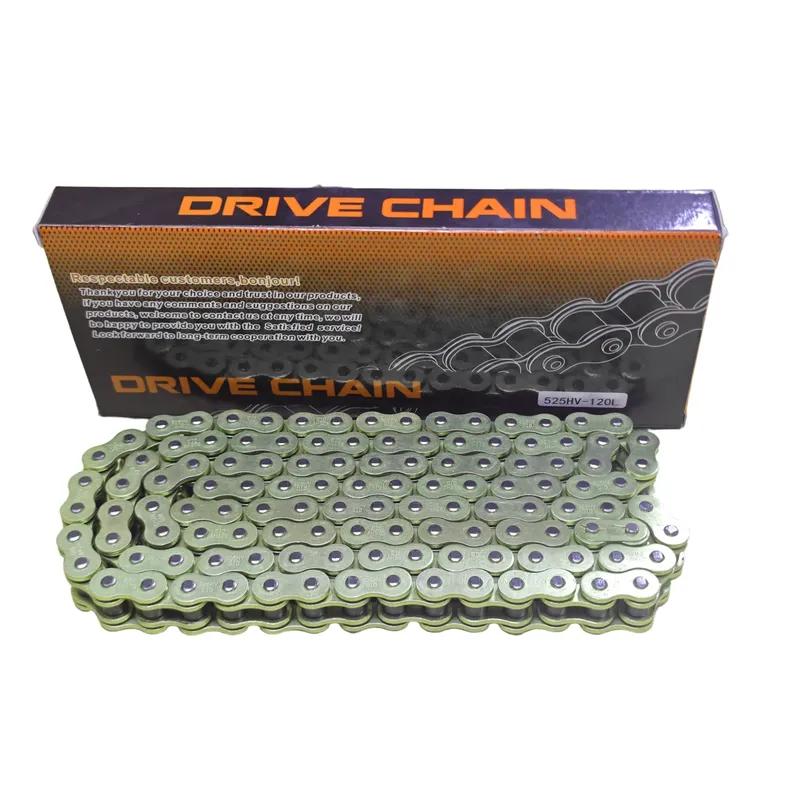 High Quality Motorcycle O-ring Oil seal Chain Sets For 428 DID chain 136 Link 520 525 chains 120 Links with Facotry Sale
