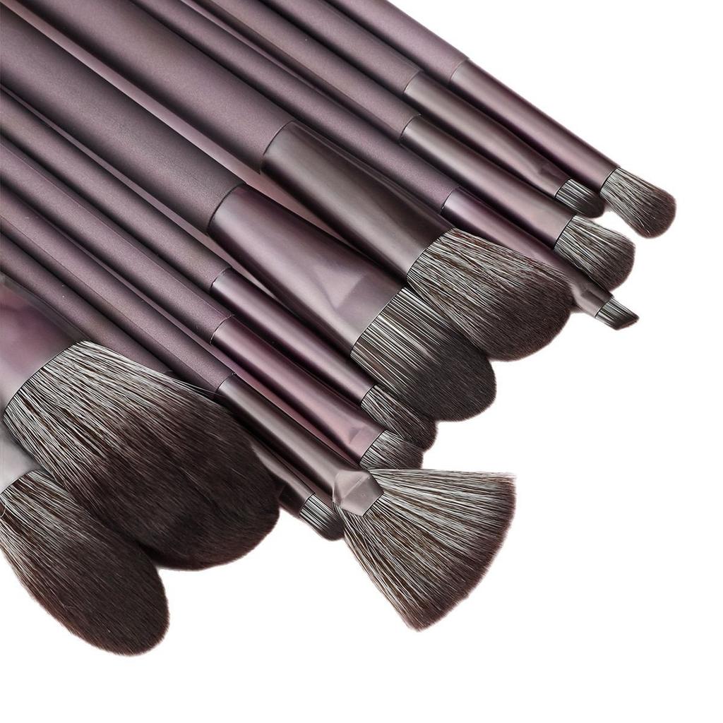 12 Makeup Brushes Set Cangzhou Soft Hair Loose Powder Brush Eyeshadow Brush Foundation Brush Excess Paint Beauty Tools