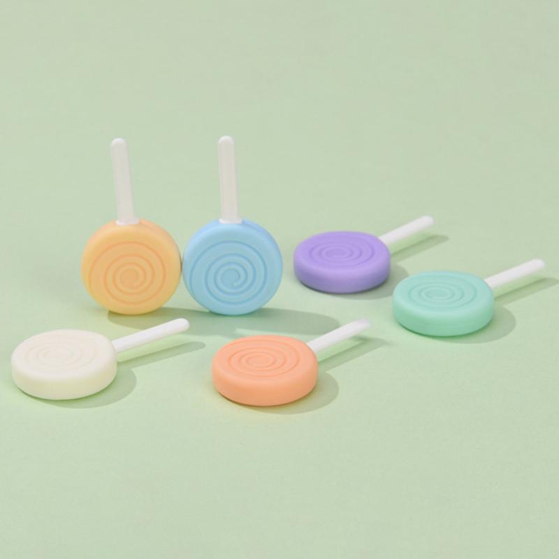 1Pcs Silicone Teeth Stick Bite Dental Aligner Chewies Bite Chewies Prevent Face Distortion Lollipop Shaped