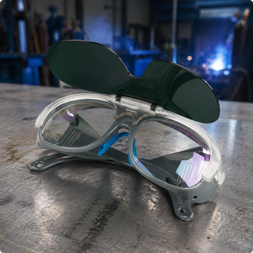 Flip-up Metal-Joining Goggles Anti Argon Welding Arc