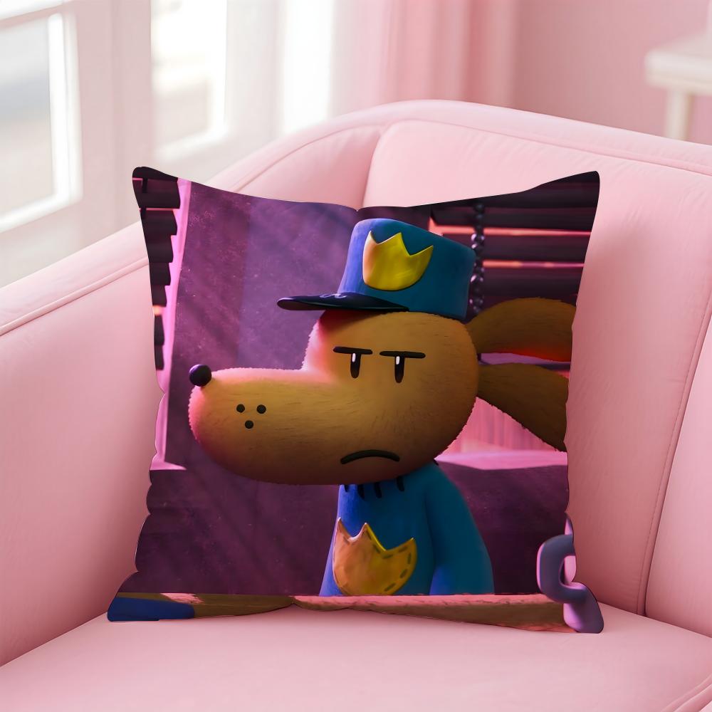 Poszewka na poduszkę Anime D-Dogman do domu i samochodu, wielofunkcyjna - Dwustronna, Miękka i Trwała do codziennego użytku