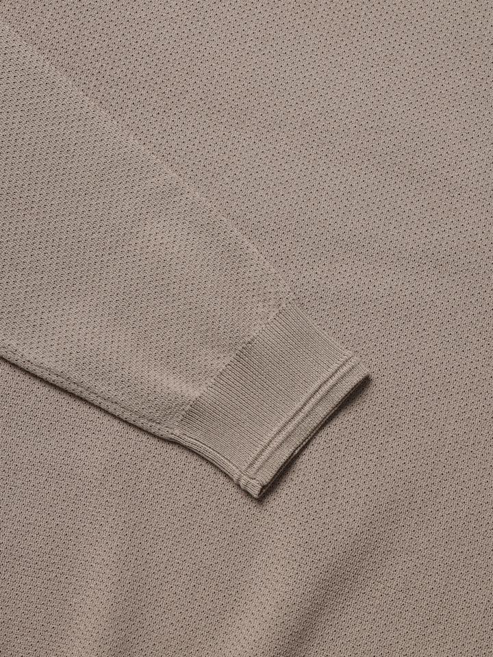 OLZEN Men'S Textured Round Knit_Zbg1Er1201Be