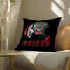 Cool Anime T-Trigun Cushion Cover Soft Short Plush Pillow Cover Smooth Cozy Texture Aesthetic Cushion Case Home Decor