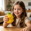 Squishy Pineapple Duck Stress Relief Toy Soft Slow Rising Squeeze Sensory Fidget Toy for Kids and Adults Anti Anxiety and Focus Aid