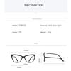Anti-blue Light Glasses High Quality Cat Eye Eyewear Women Men Luxury Eyeglasses Blue Light Blocking Man Lady Computer Eyeglas