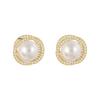 Elegant 2024 Pearl Stud Earrings for Women - New, Exquisite, and Stylish