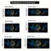 Botanical Green Floral Mouse Pad Large Rubber Base Antislip PC Desk Accessories Mousepad for Offices  Gamer Keyboard Decor Mat