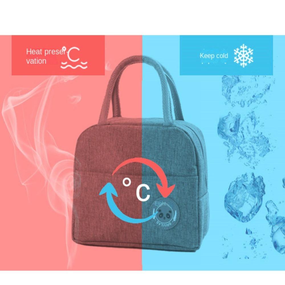 Φορητή Τσάντα Μεσημεριανού Γεύματος Κουτί Φαγητού Θερμομονωμένη Κάβα Τσάντα Κανβά Πουγκί Παιδικό Σχολείο Φορητό Δοχείο Δείπνου Πικνίκ Αποθήκευση Φαγητού