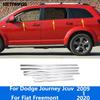 For Dodge Journey Jcuv For Fiat Freemont 2009-2018   Lower Window Sill Window Frame Molding Trim Exterior Accessories