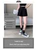 Official Women's British Style Summer Elastic Wide-Leg Casual Shorts - 260g