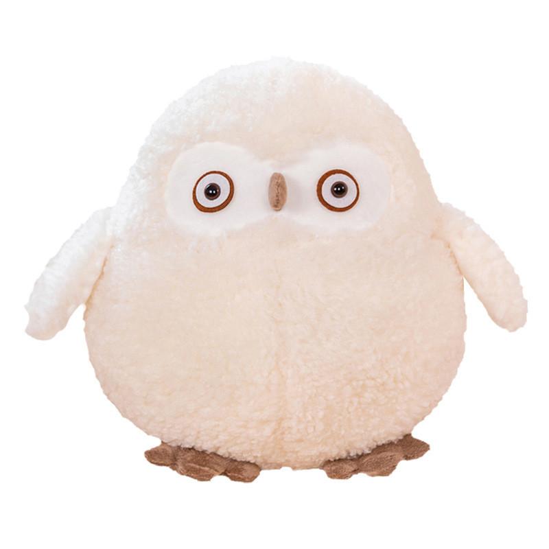 Owl Toy Plush Animal Cartoon Stuffed Doll Kids Gift Birds Bedroom Decoration