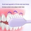 FAWNMUM Fine Filament Soft Bristle Adult Toothbrush