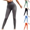 Women's Color High Waist And Hip Lifting Sports Tight Pants Fitness Pants