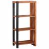 Bookshelf Brown 50 X 30 X 110 Cm Solid Acacia Wood