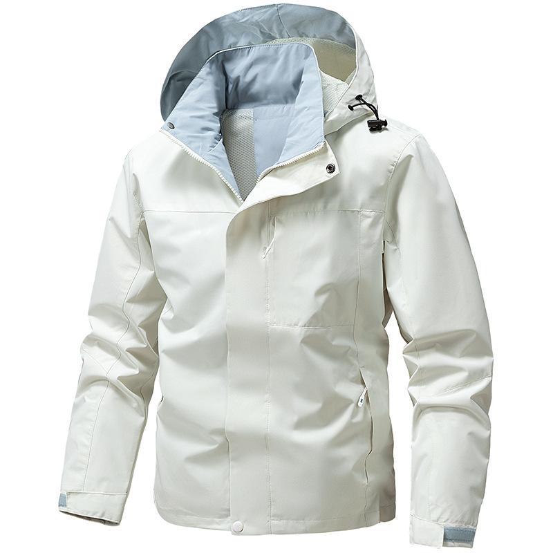Jacket Men's and Women's Spring and Autumn Windproof Waterproof Breathable Single-layer Mountaineering Jacket