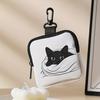 1 PC Cat Pattern Printed Large Capacity Coin Wallet, Digital Printed Coin Wallet Storage Bag, Ideal Choice for Gifts