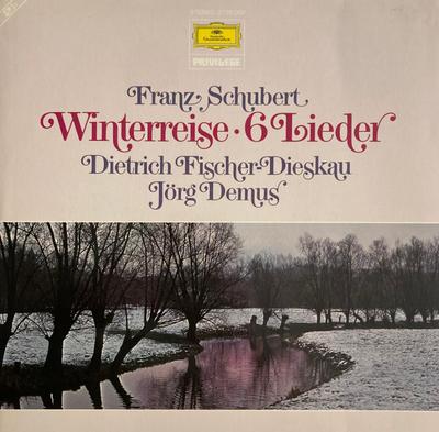LP Record FRANZ SCHUBERT  DIETRICH FISCHERD  Winterreise  6 Lieder 2539167 Deutsche Grammo 1977 Germany Classical Used