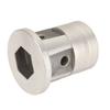 Aluminum Trimmer Head Replacement Universal Cylinder Type Lawnmower Weeding Head for Farming