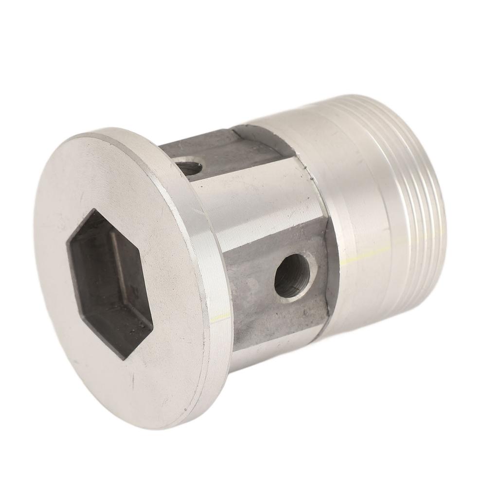 Aluminum Trimmer Head Replacement Universal Cylinder Type Lawnmower Weeding Head for Farming