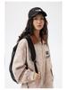 Women's Retro Baseball Jacket: Spring/Autumn Loose-Fit Pilot Design