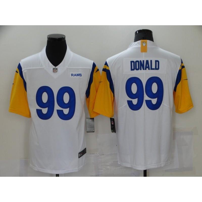 2026 NFL Rams Second Generation Embroidered Short Sleeve Jersey Football Game Shirt