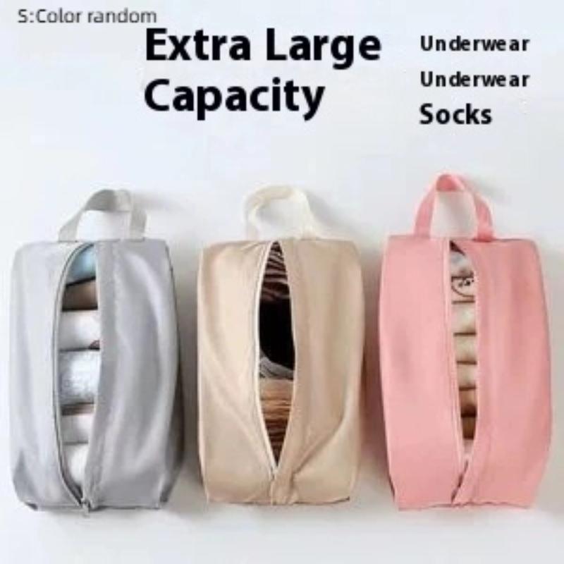 Bolsa de Armazenamento de Viagem Dobrável 7 em 1, Organizador de Bagagem Portátil, Bolsa Multifuncional para Classificação de Roupas, Bolsa de Viagem Bolsa Suspensa