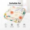 Retro Multicolor Star Cartoon Anime Print Flannel Blanket Soft Warm Throw for Kids Bedroom Sofa Christmas Office Car