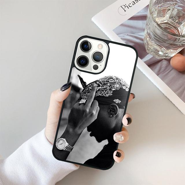 Tupac 2pac Shakur Handyhülle Für iPhone 17 Air 15 16 Hülle 14 13 11 12 Pro Max Max Plus Rückseite Schale